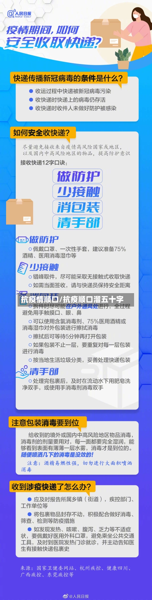 抗疫情顺口/抗疫顺口溜五十字-第1张图片