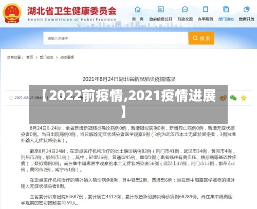 【2022前疫情,2021疫情进展】