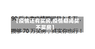 【疫情还有买房,疫情期间买不买房】