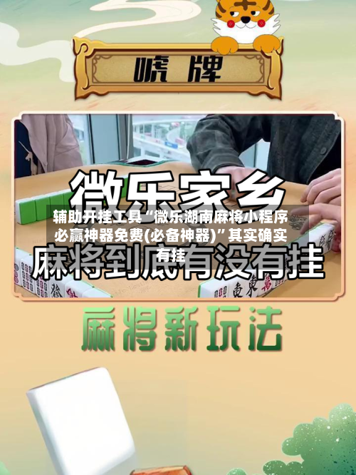 辅助开挂工具“微乐湖南麻将小程序必赢神器免费(必备神器)”其实确实有挂