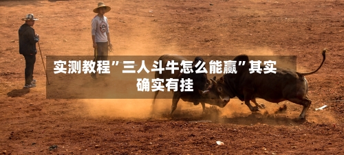 实测教程”三人斗牛怎么能赢”其实确实有挂