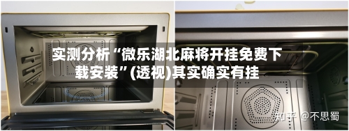 实测分析“微乐湖北麻将开挂免费下载安装”(透视)其实确实有挂