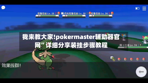 我来教大家!pokermaster辅助器官网”详细分享装挂步骤教程