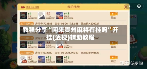 教程分享“闲来贵州麻将有挂吗”开挂(透视)辅助教程-第1张图片
