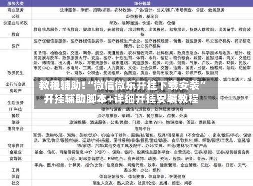 教程辅助!“微信微乐开挂下载安装”开挂辅助脚本+详细开挂安装教程