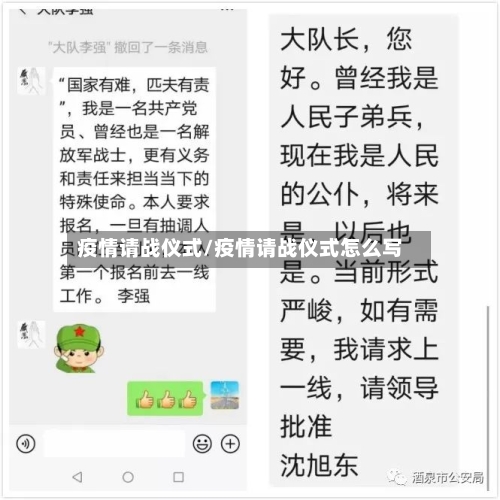 疫情请战仪式/疫情请战仪式怎么写