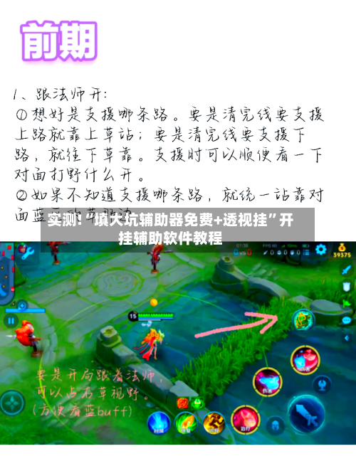 实测!“填大坑辅助器免费+透视挂”开挂辅助软件教程