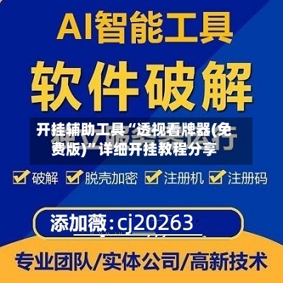 开挂辅助工具“透视看牌器(免费版)”详细开挂教程分享