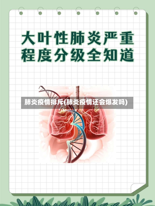 肺炎疫情排斥(肺炎疫情还会爆发吗)