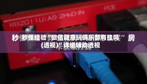 秒懂经验“微信随意玩俱乐部有挂吗(透视)”详细辅助透视