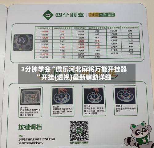 3分钟学会“微乐河北麻将万能开挂器	”开挂(透视)最新辅助详细-第1张图片