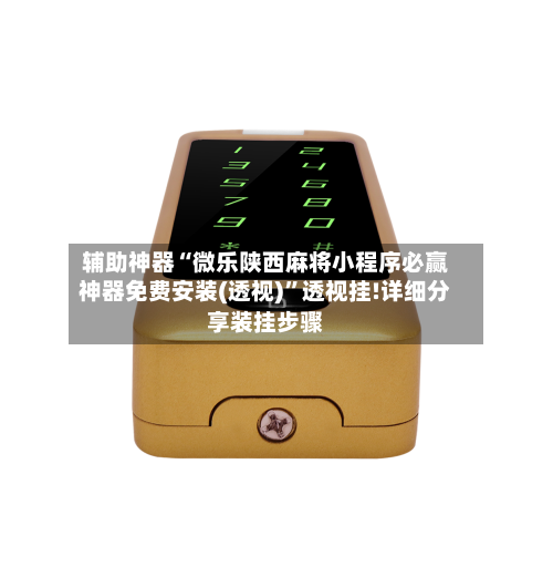 辅助神器“微乐陕西麻将小程序必赢神器免费安装(透视)”透视挂!详细分享装挂步骤