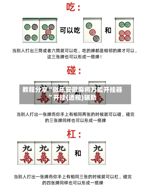 教程分享“微乐安徽麻将万能开挂器”开挂(透视)辅助-第1张图片