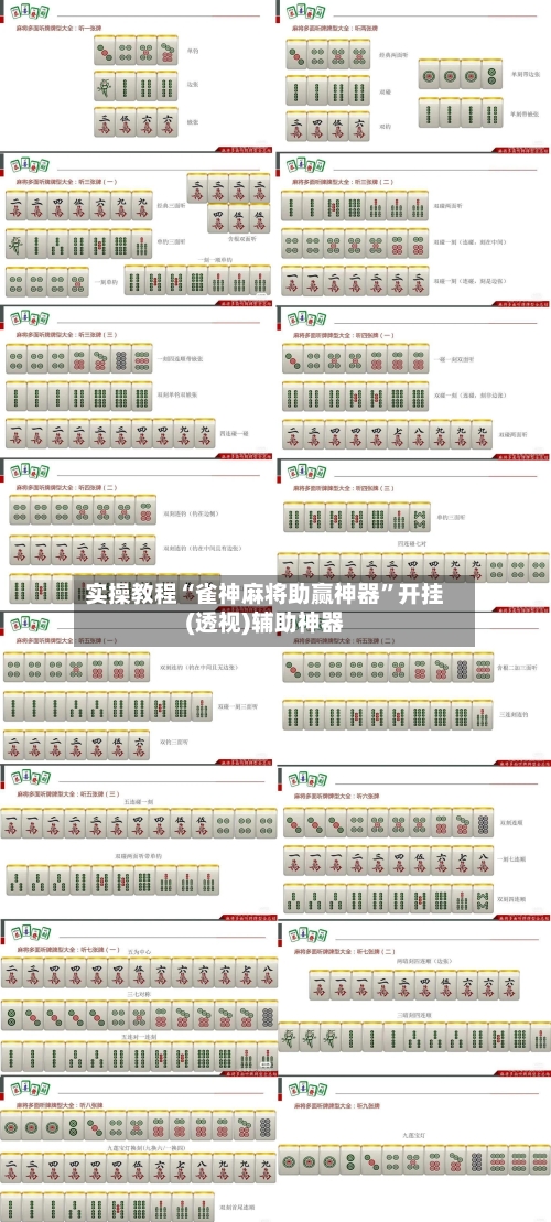 实操教程“雀神麻将助赢神器	”开挂(透视)辅助神器-第2张图片
