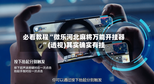 必看教程“微乐河北麻将万能开挂器”(透视)其实确实有挂-第1张图片
