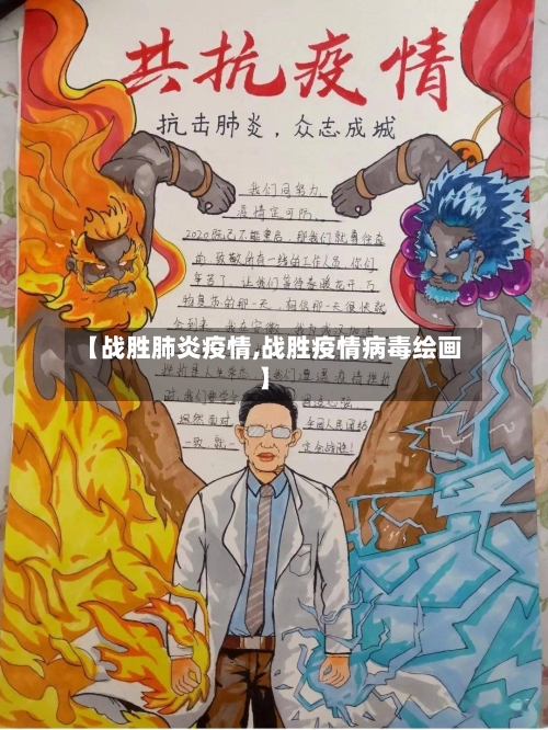 【战胜肺炎疫情,战胜疫情病毒绘画】