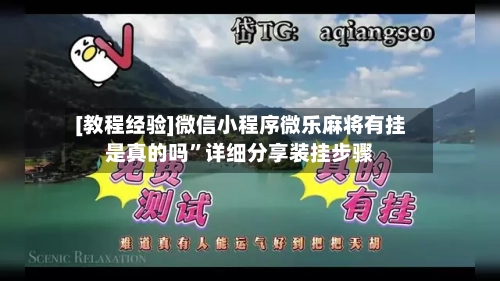 [教程经验]微信小程序微乐麻将有挂是真的吗”详细分享装挂步骤
