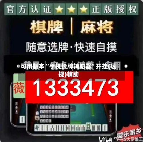 可用版本“手机长牌辅助器”开挂(透视)辅助-第2张图片