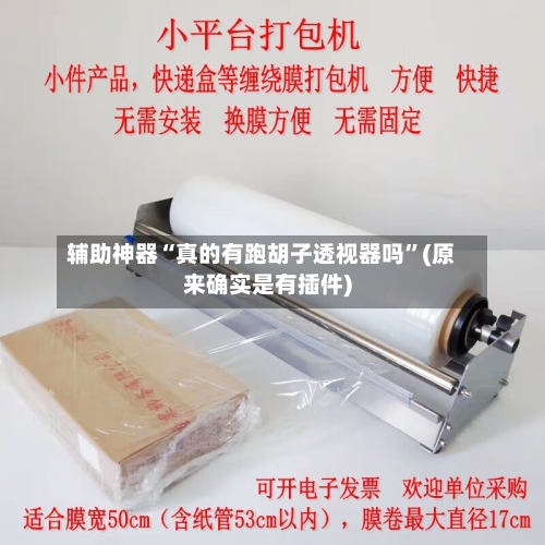 辅助神器“真的有跑胡子透视器吗”(原来确实是有插件)