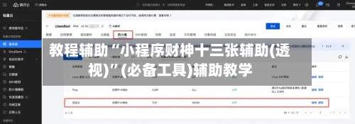 教程辅助“小程序财神十三张辅助(透视)”(必备工具)辅助教学