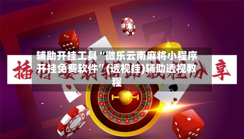 辅助开挂工具“微乐云南麻将小程序开挂免费软件”(透视挂)辅助透视教程