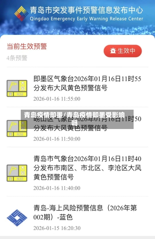 青岛疫情即墨/青岛疫情即墨受影响吗-第2张图片