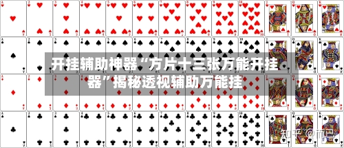 开挂辅助神器“方片十三张万能开挂器”揭秘透视辅助万能挂