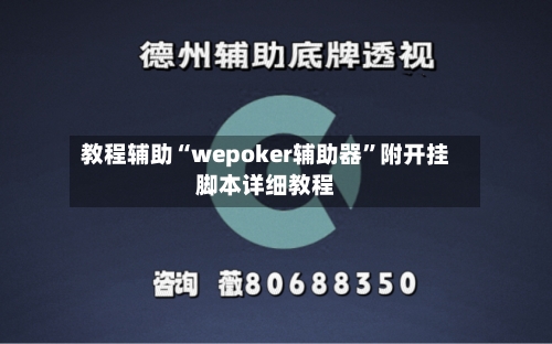 教程辅助“wepoker辅助器”附开挂脚本详细教程