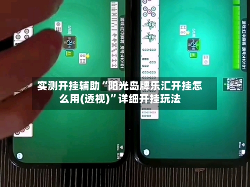 实测开挂辅助“阳光岛牌乐汇开挂怎么用(透视)”详细开挂玩法