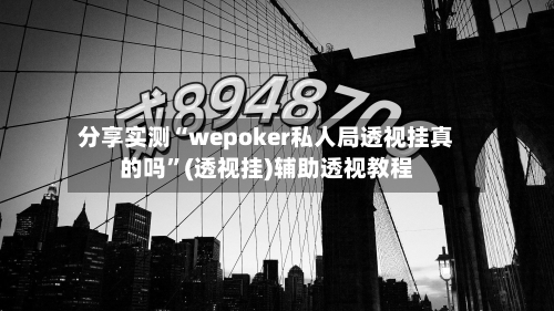 分享实测“wepoker私人局透视挂真的吗	”(透视挂)辅助透视教程-第2张图片