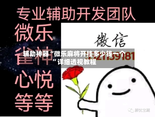 辅助神器“微乐麻将开挂多少钱一个”详细透视教程-第2张图片