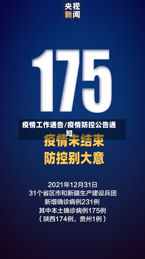疫情工作通告/疫情防控公告通知