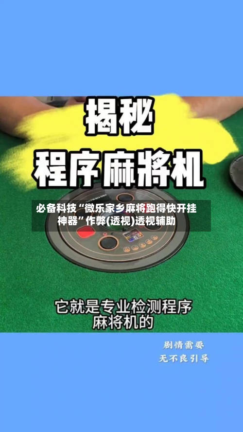 必备科技“微乐家乡麻将跑得快开挂神器	”作弊(透视)透视辅助-第2张图片