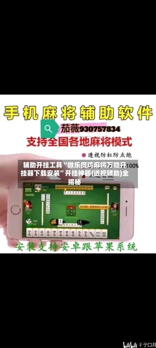 辅助开挂工具“微乐捉鸡麻将万能开挂器下载安装”开挂神器{透视辅助}全揭秘-第1张图片