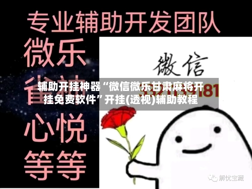 辅助开挂神器“微信微乐甘肃麻将开挂免费软件	”开挂(透视)辅助教程-第2张图片