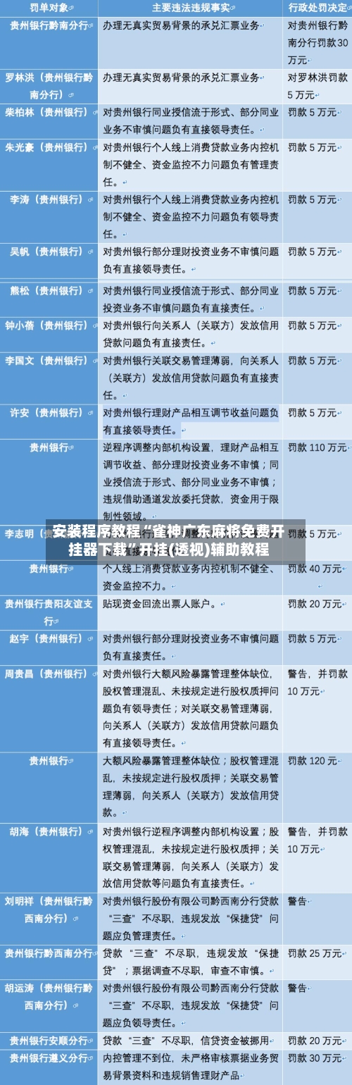 安装程序教程“雀神广东麻将免费开挂器下载	”开挂(透视)辅助教程-第1张图片