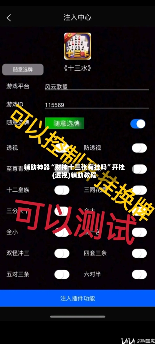 辅助神器“财神十三张有挂吗”开挂(透视)辅助教程-第2张图片