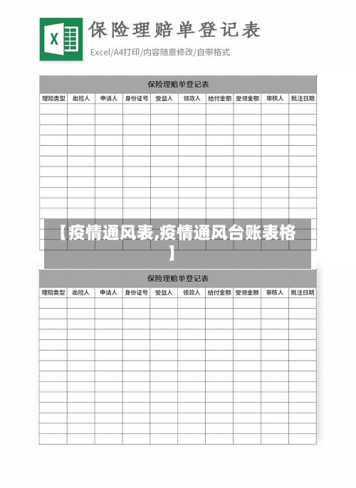 【疫情通风表,疫情通风台账表格】-第3张图片