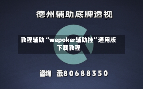 教程辅助“wepoker辅助挂	”通用版下载教程-第1张图片