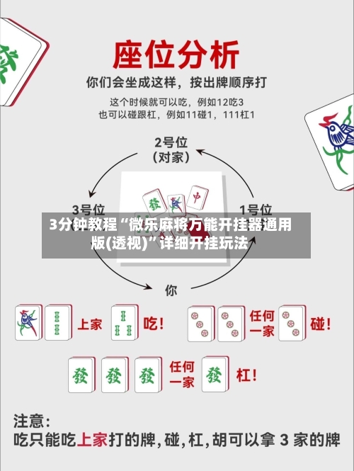 3分钟教程“微乐麻将万能开挂器通用版(透视)”详细开挂玩法