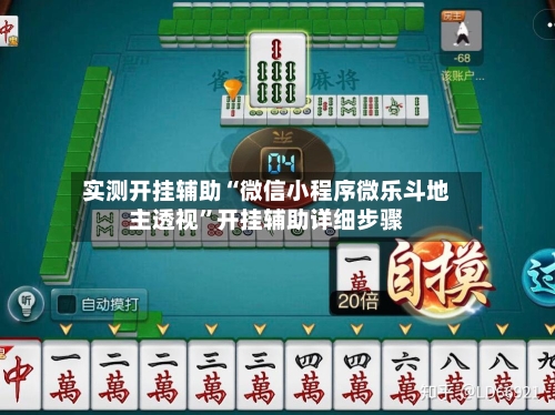 实测开挂辅助“微信小程序微乐斗地主透视	”开挂辅助详细步骤-第2张图片