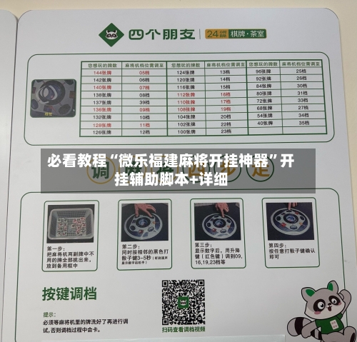 必看教程“微乐福建麻将开挂神器”开挂辅助脚本+详细-第2张图片