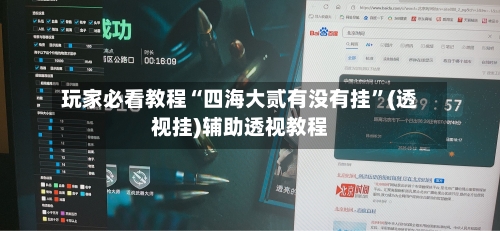 玩家必看教程“四海大贰有没有挂”(透视挂)辅助透视教程-第3张图片
