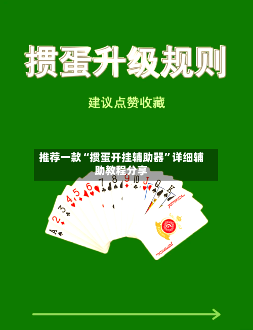 推荐一款“掼蛋开挂辅助器”详细辅助教程分享-第1张图片