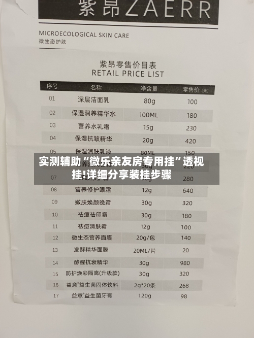 实测辅助“微乐亲友房专用挂”透视挂!详细分享装挂步骤
