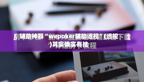 辅助神器“wepoker辅助透视	”(透视)其实确实有挂-第1张图片