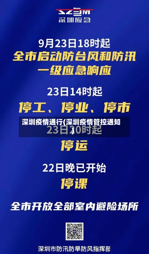 深圳疫情通行(深圳疫情管控通知)-第1张图片
