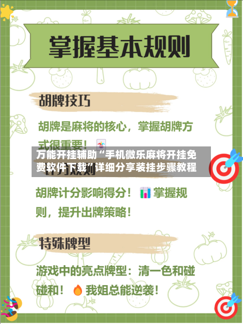 万能开挂辅助“手机微乐麻将开挂免费软件下载	”详细分享装挂步骤教程-第2张图片