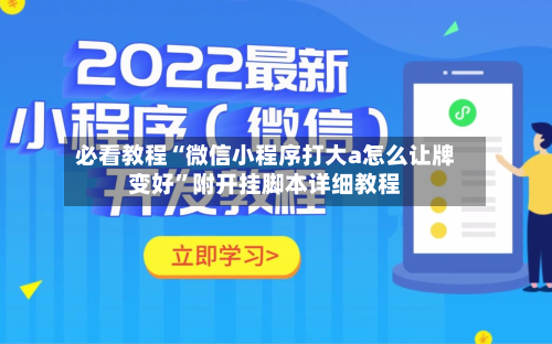 必看教程“微信小程序打大a怎么让牌变好”附开挂脚本详细教程-第1张图片