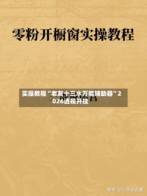 实操教程“老友十三水万能辅助器	”2026透视开挂-第1张图片